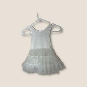 Copper Key Girls White Slip Tutu Dress 2T/3